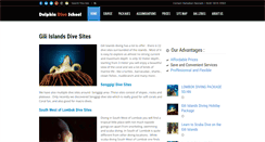 Desktop Screenshot of gililombokdiving.com